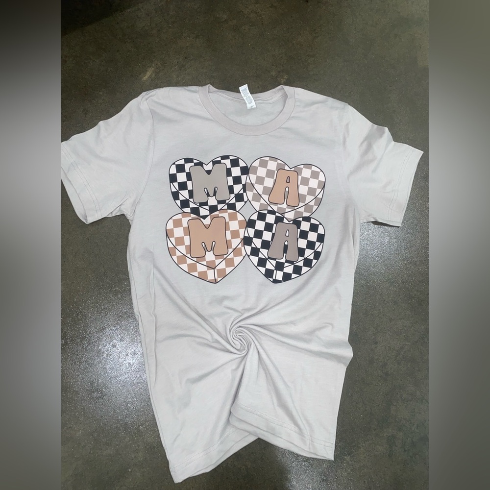Medium mom Valentine’s Day shirt. New from my shop
